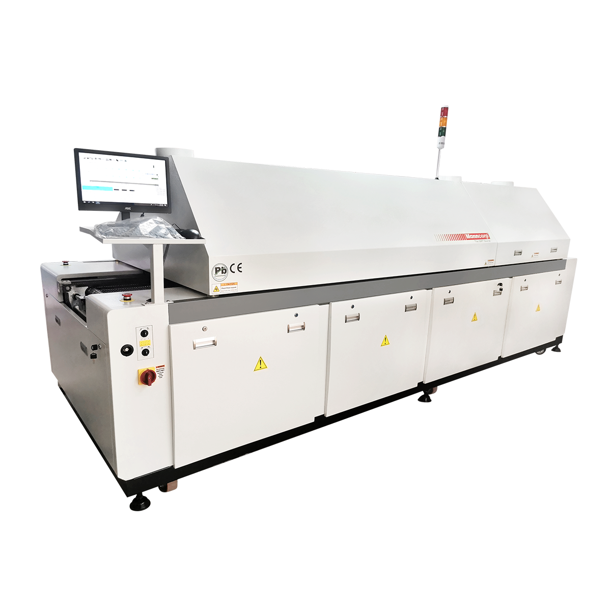 CR6000 6-Zone SMT Reflow Oven | Lead-Free Reflow Soldering