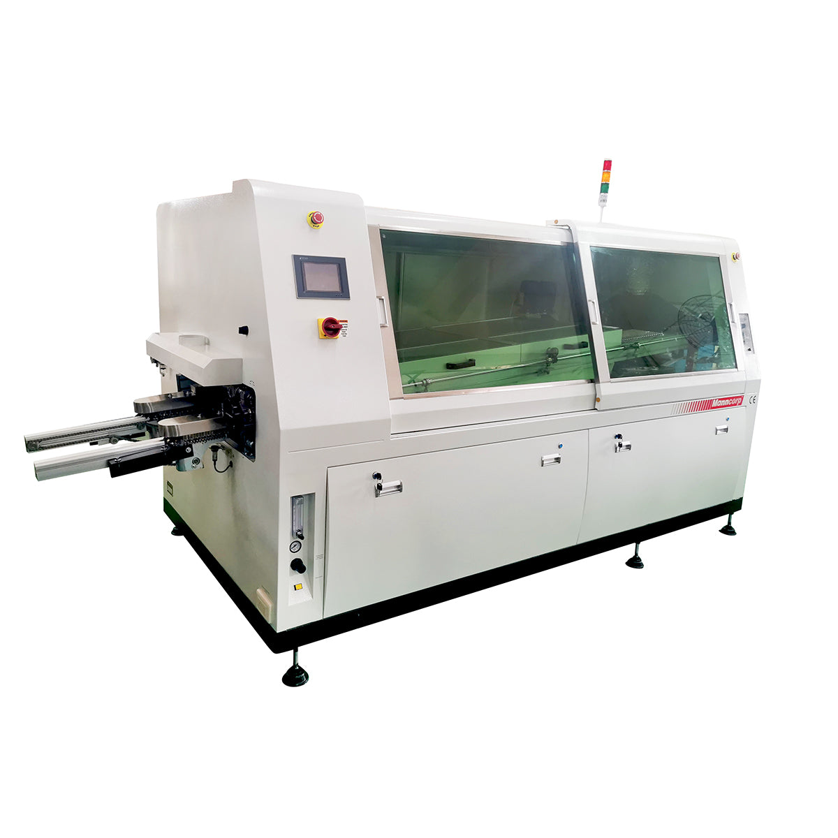 28.400 Compact Wave Soldering Machine – Precision Fluxing & Dual-Wave ...