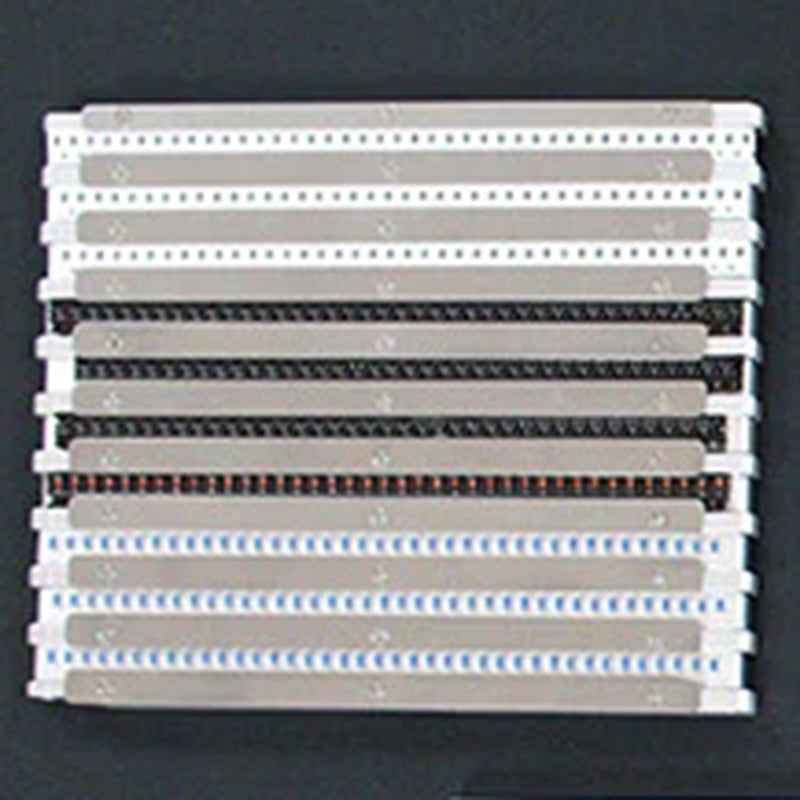 Cut strip holder - Ten 8 mm lanes