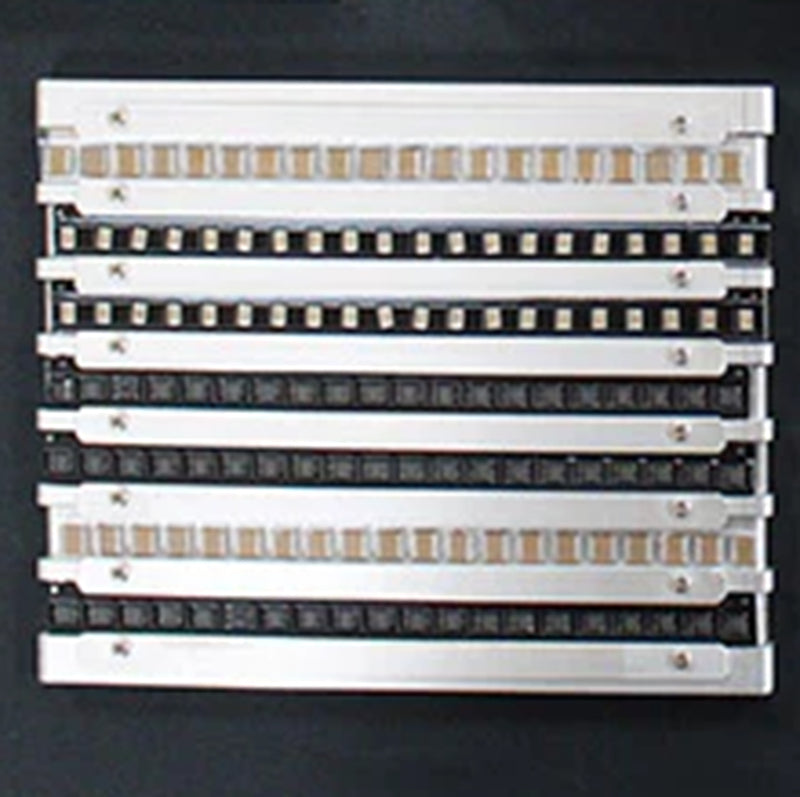Cut strip holder - Three 12 mm lanes - Two 16mm lanes - One 24mm lanes