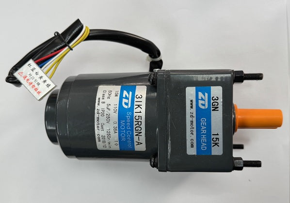 ZD Motor with Speed Adjust 15W 1:15;  31K15RGN-A/3GN15K/110V (DQC02B20)