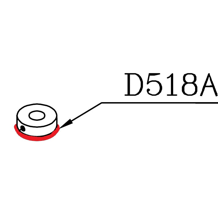 O-Ring for Head (SMT2000-D518A)