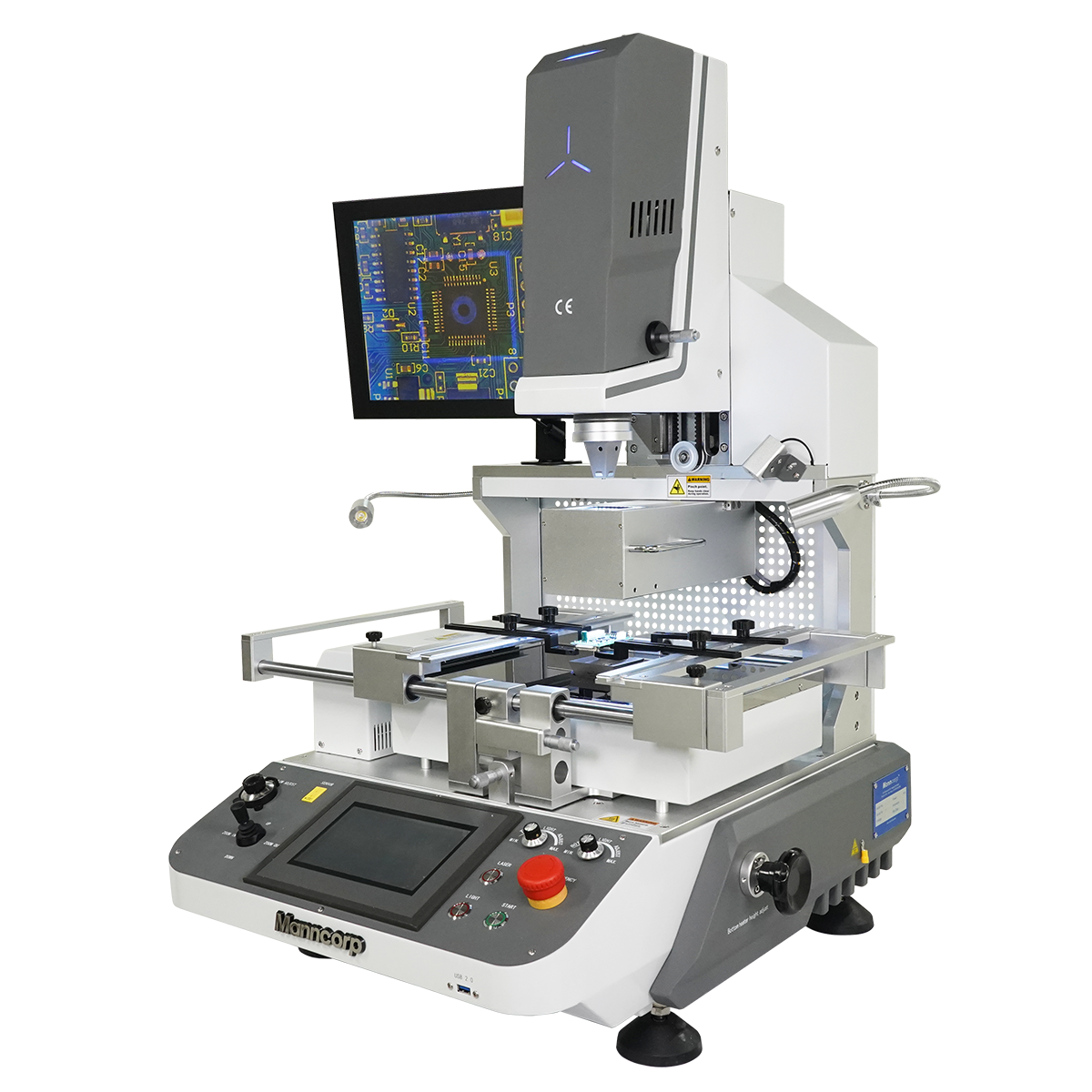 Microscope For Rework Station RW1210 SMT Rework Station for SMDs, BGAs, and LEDs | Manncorp ...