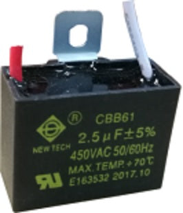 Starter Capacitor for Convection Motors (WJ.MD.YB000025)