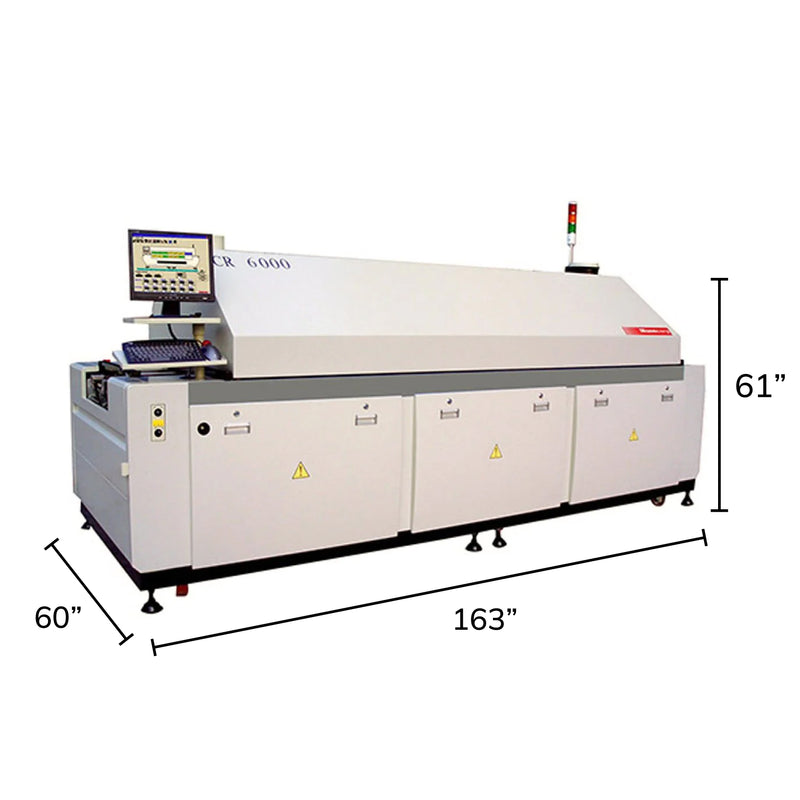 CR6000 6-Zone SMT Reflow Oven
