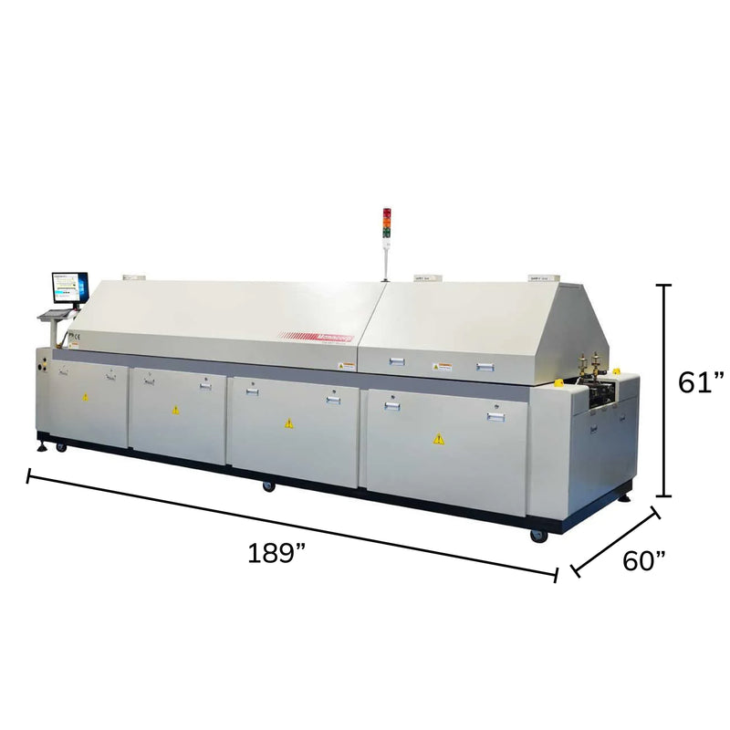 CR8000 8-Zone SMT Reflow Oven