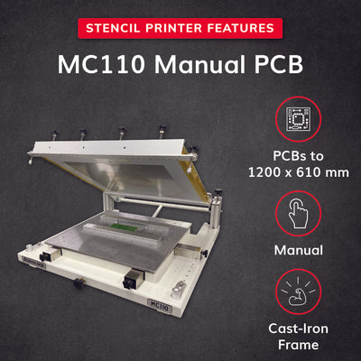 Manncorp MC110 Manual PCB Screen Printer