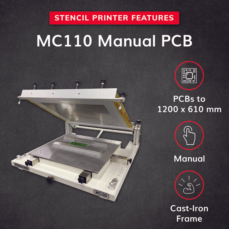Manncorp MC110 Manual PCB Screen Printer