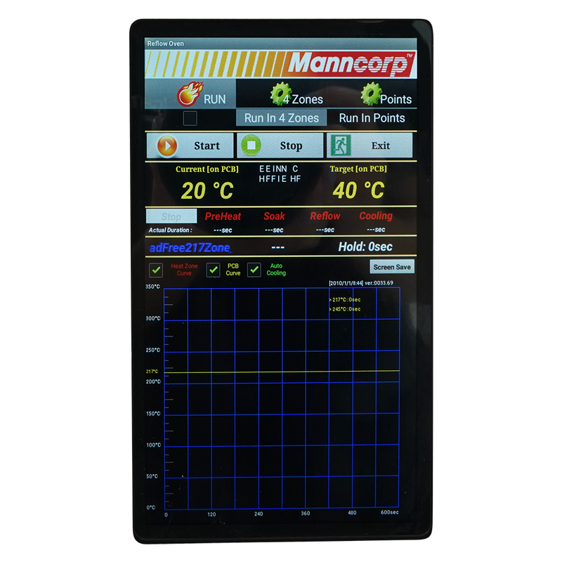MC302 Benchtop Reflow Oven