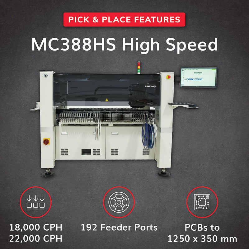 Manncorp MC388HS High Speed Pick and Place Machine