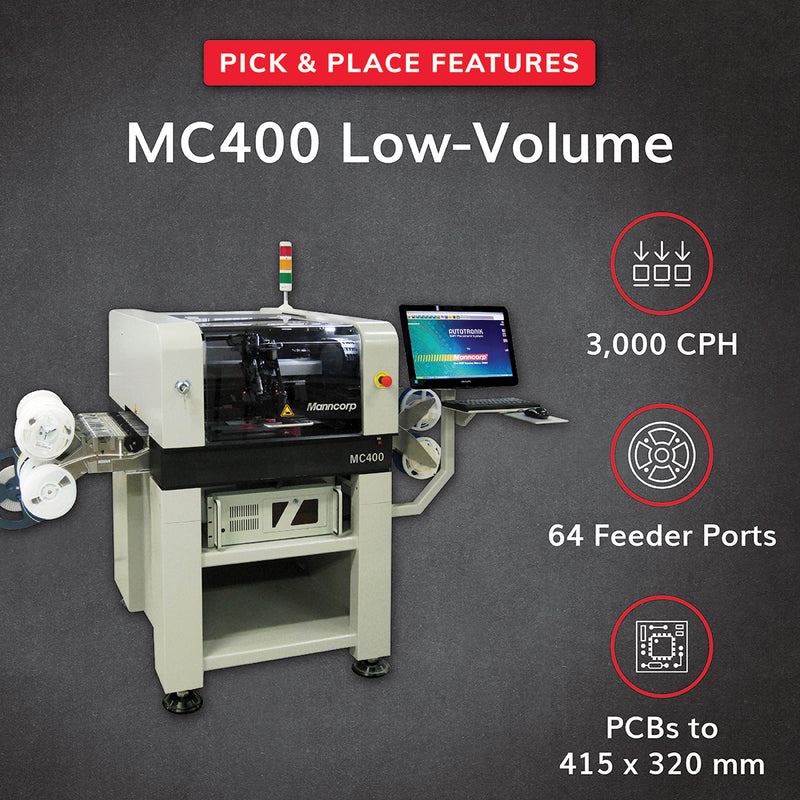 Manncorp MC400 Low-Volume Pick and Place Machine