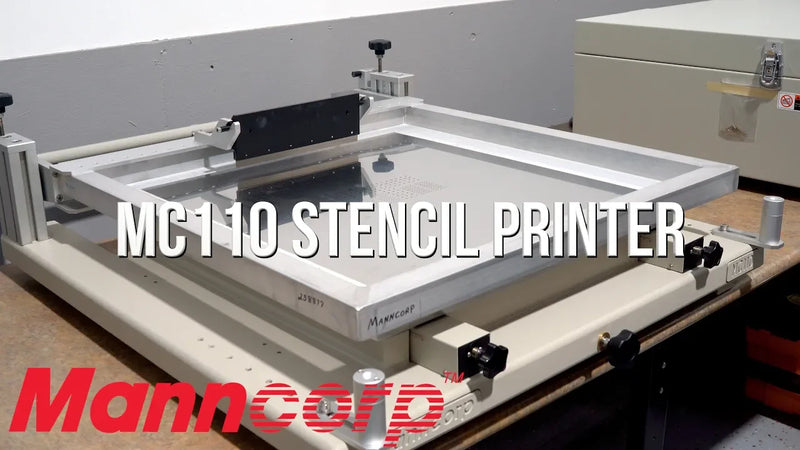 MC110 Manual PCB Screen Printer