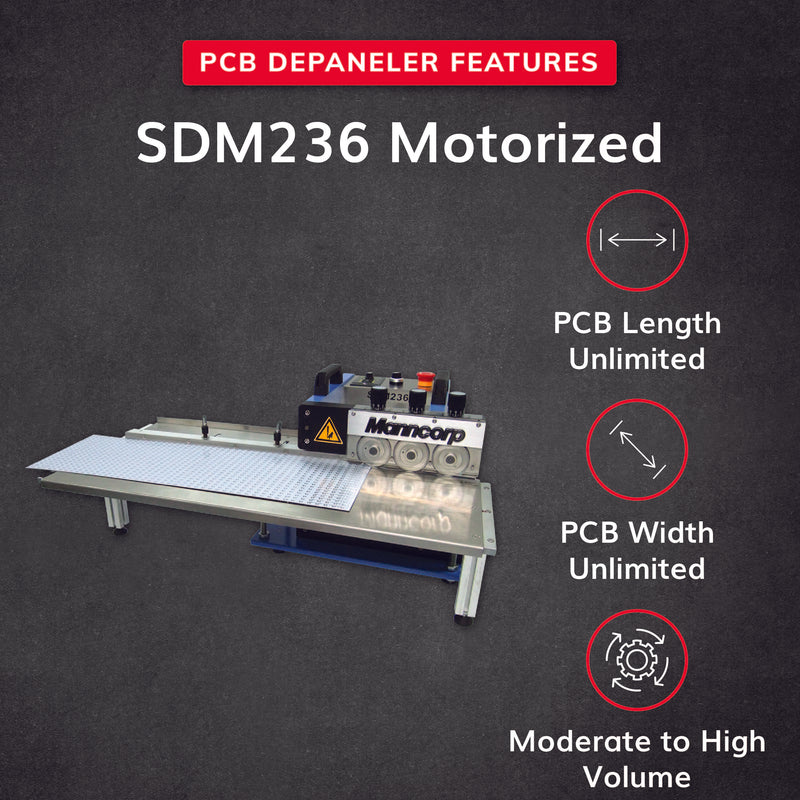 Manncorp SDM236 Motorized PCB Depaneler