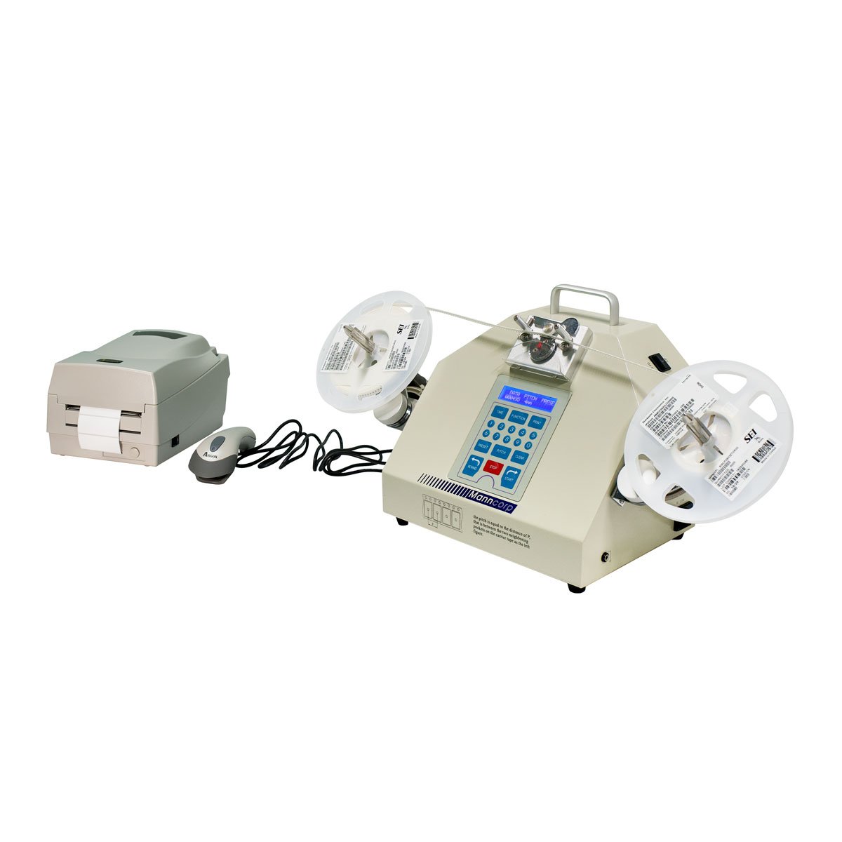 SMD Counter with Pocket Check, Bar Code Reader & Printer | Manncorp ...