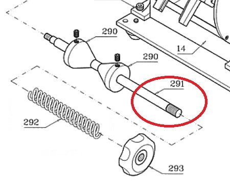 Shaft, Tape Reel Holder