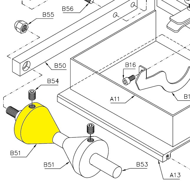HRFT301-B51 REEL GUIDE