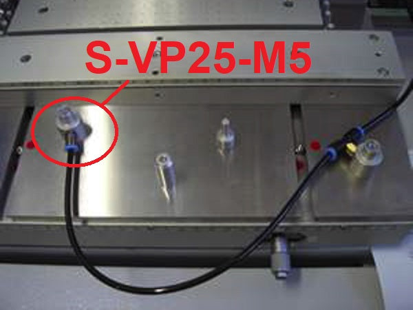 VP25-M5 VACUUM PAD WITH M5 CONNECTOR