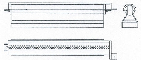 WJ.ZB.G284000 Wave 1 Nozzle and Nozzle Cover (for 400mm Width)
