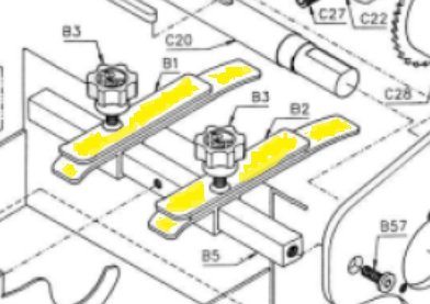 B1/B2-A  Metal Guides