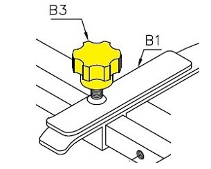 HRFT301-B3 Thumb Screw