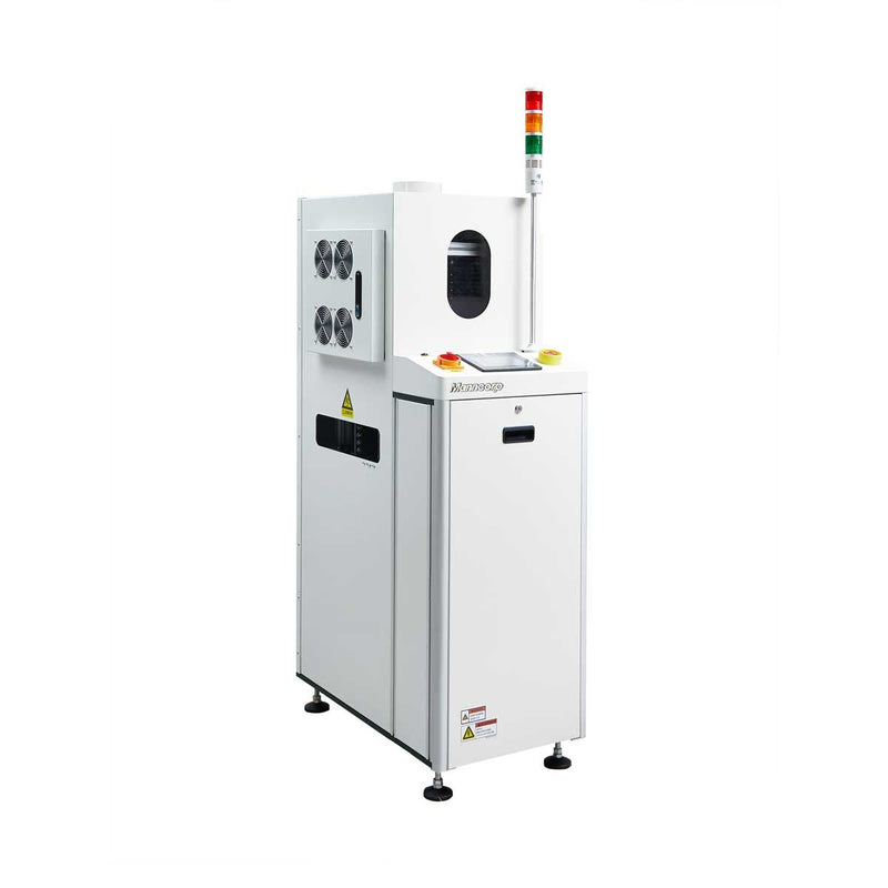 Compact Vertical PCB Buffer Conveyor from Manncorp