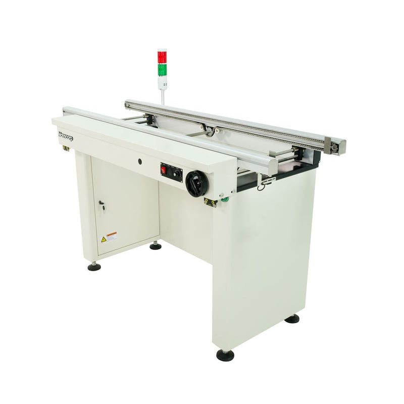 Reflow Oven Exit / Unloading Conveyor from Manncorp