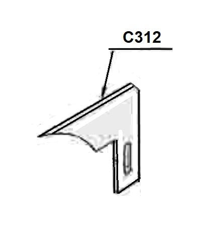 NTG520N-C312 520N: Back Lower Guide