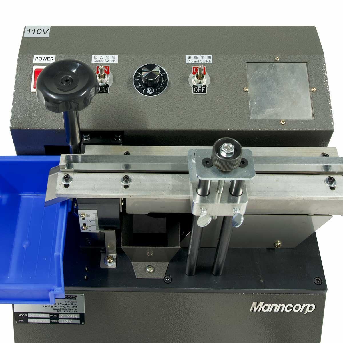 Radial Lead Cutter for Loose Parts CF360 – Manncorp Inc.