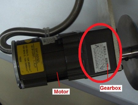 COU2000: Motor Gearbox