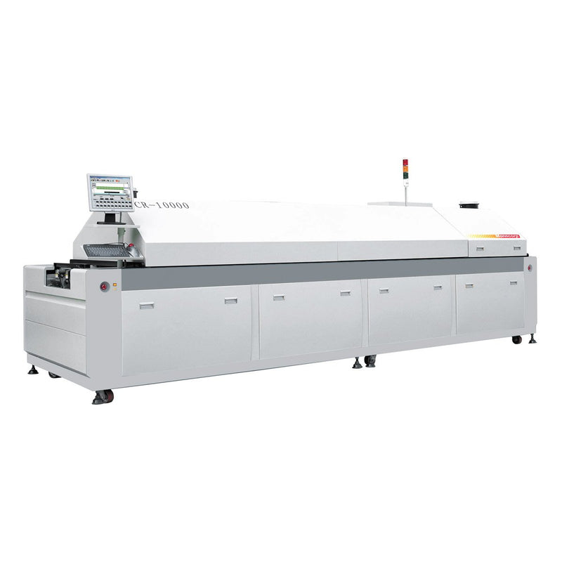 10-Zone SMT Reflow Oven CR10000 from Manncorp