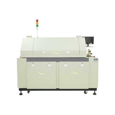 Rear View: 4-Zone SMT Reflow Oven CR4000C with Pin/Edge Conveyor