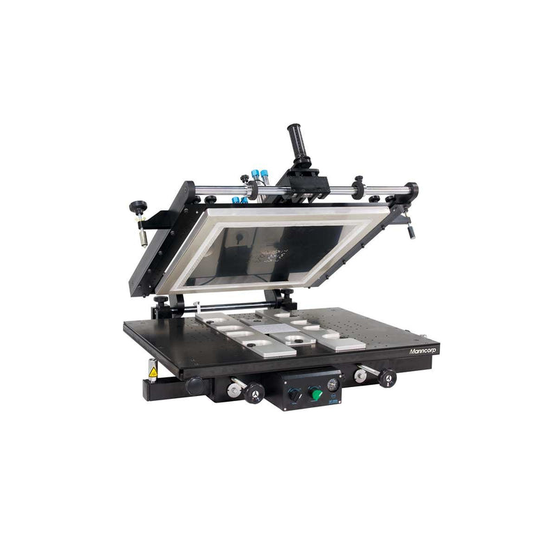 Dual Squeege SMT Stencil Printer with Controlled Pressure from Manncorp