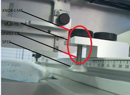 Clamping Screw M6, Dia.