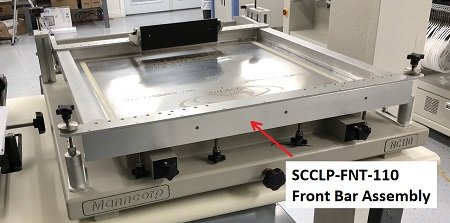 Front C-Clamp for MC110 Stencil Printer
