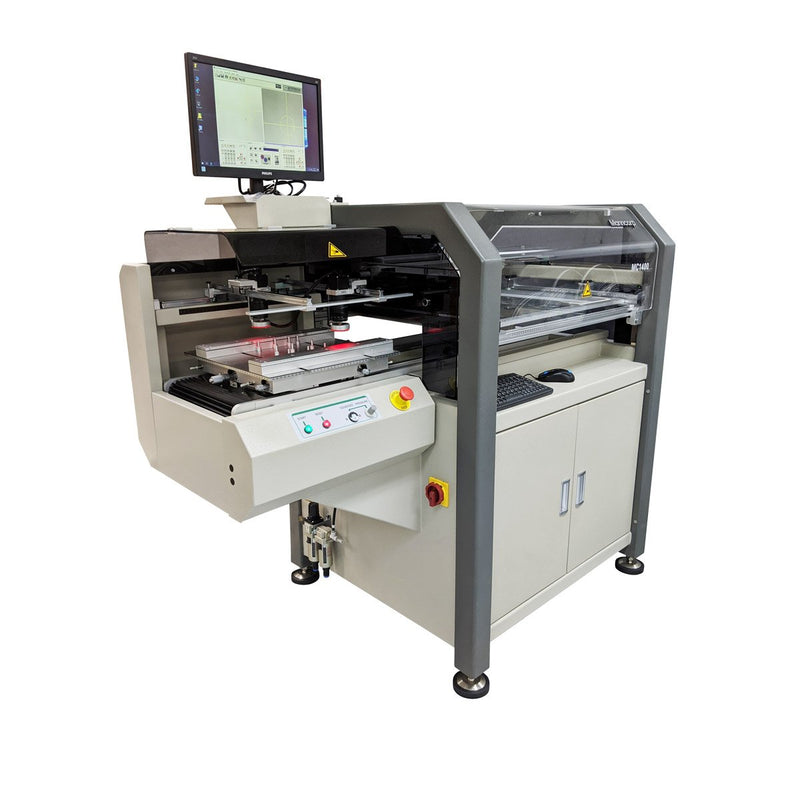 Tooling on Conveyor: MC1400 Automatic Stencil Printer