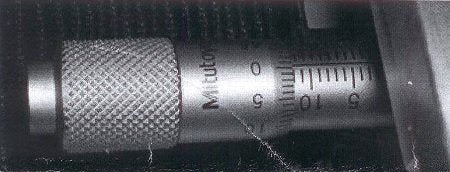 Micrometer Head for X Table Adjustment