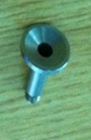 Stainless Steel Nozzle, 15mm Diameter NOZ-RW-15-SH