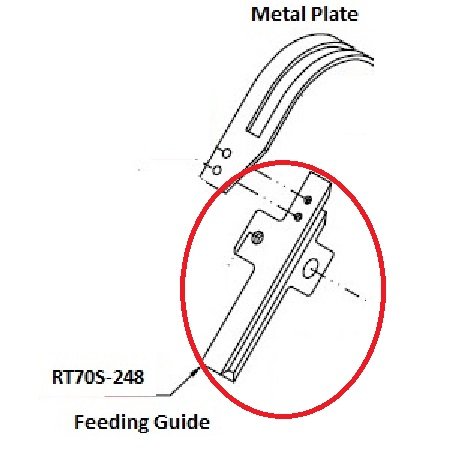 Metal Feeding Guide (Left)