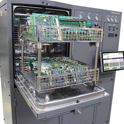 Trident ZDO Zero-Discharge PCB Cleaner/Defluxing Machine