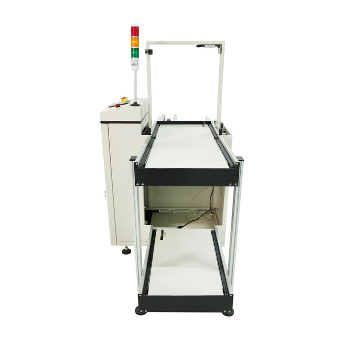 PCB Magazine Unloader | Cost-Effective Fixed-Size Solution – Manncorp Inc.